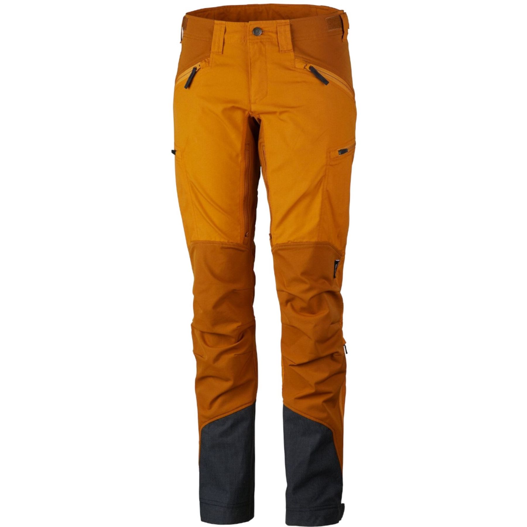 Lundhags Makke Pantalones, pantalones de senderismo, mujer, oro