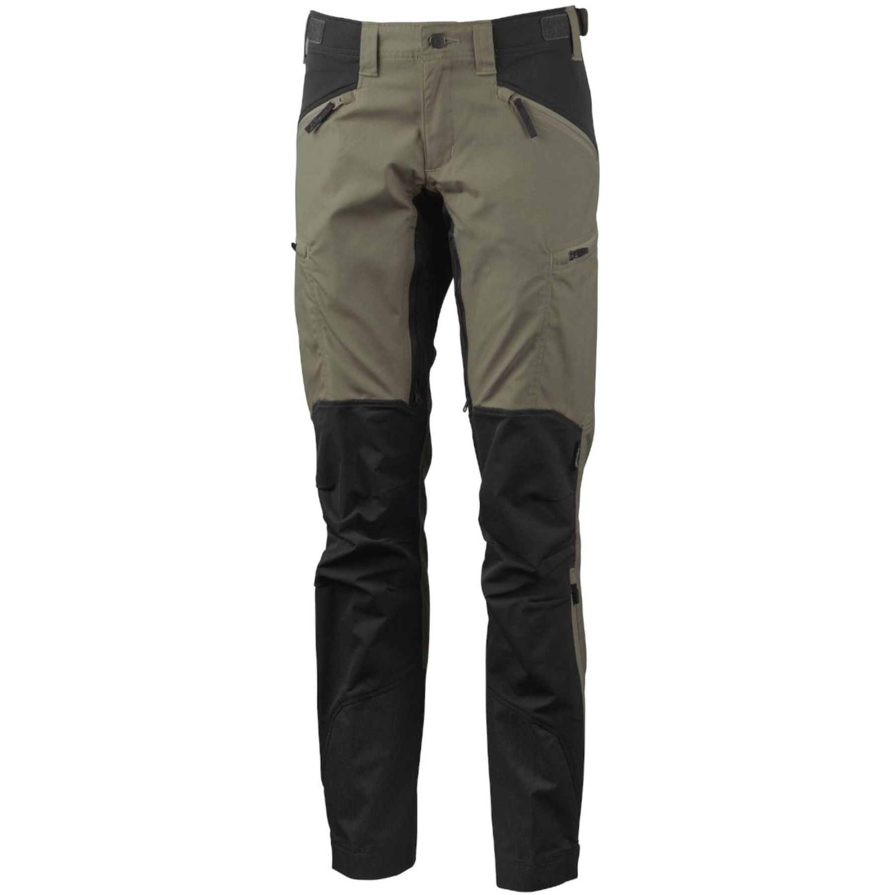 Lundhags Makke Pantalones, pantalones de senderismo, mujer, verde