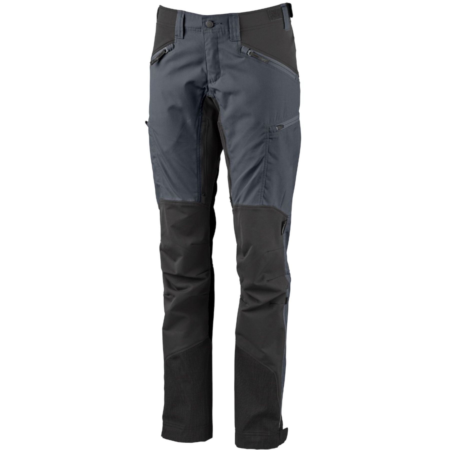 Lundhags Makke Pantalones Ws Long, pantalones de senderismo, mujer, gris