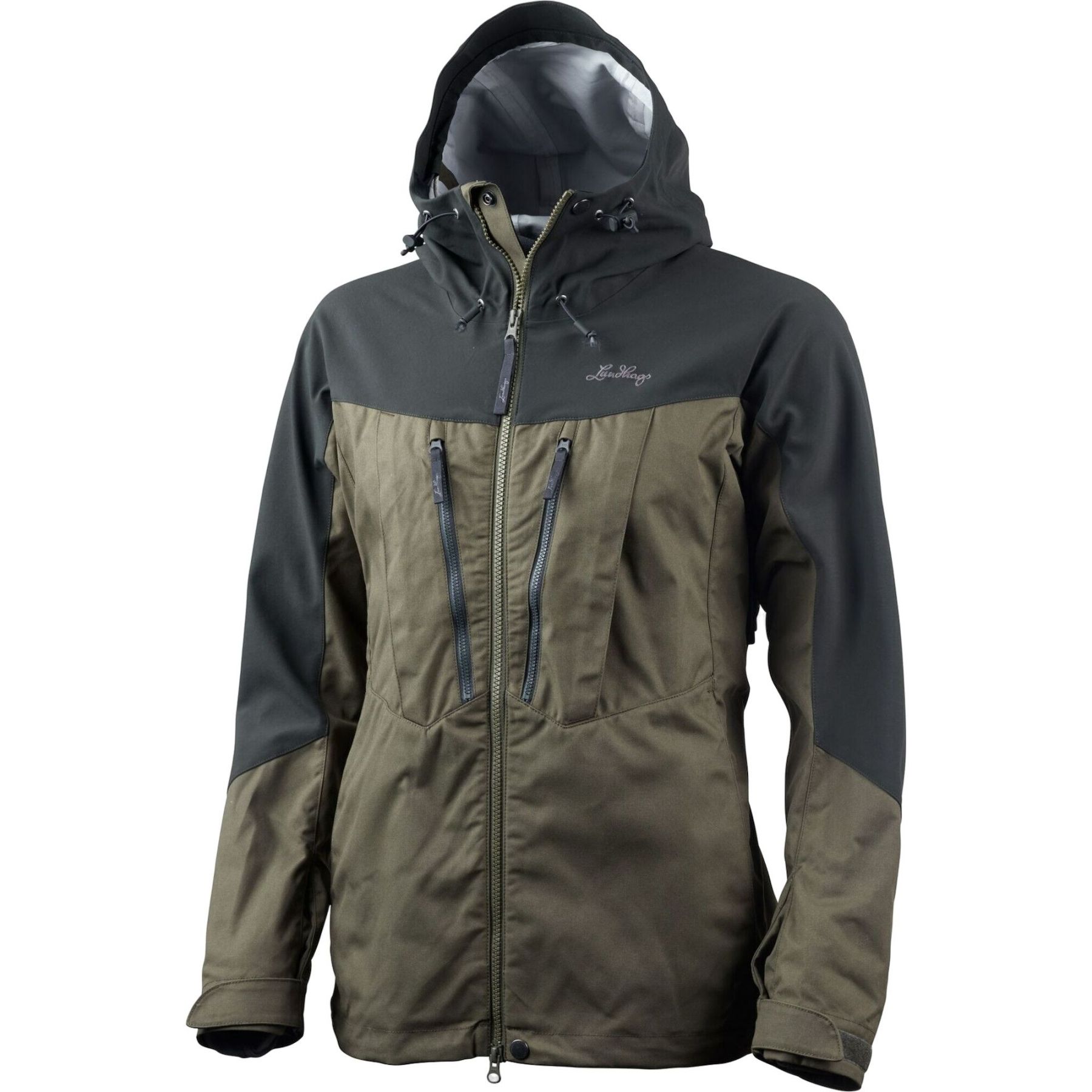 Lundhags Makke pro Ws jacket, chaqueta shell, mujer, verde