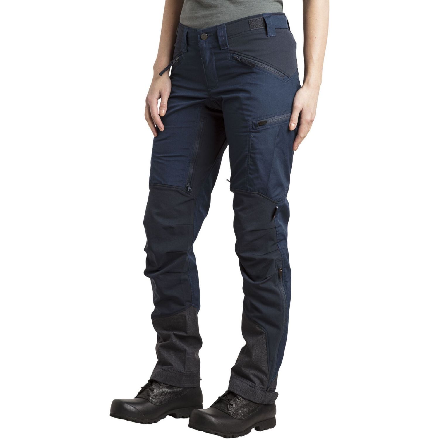Lundhags Makke WS Pant, pantalones de senderismo, azul oscuro
