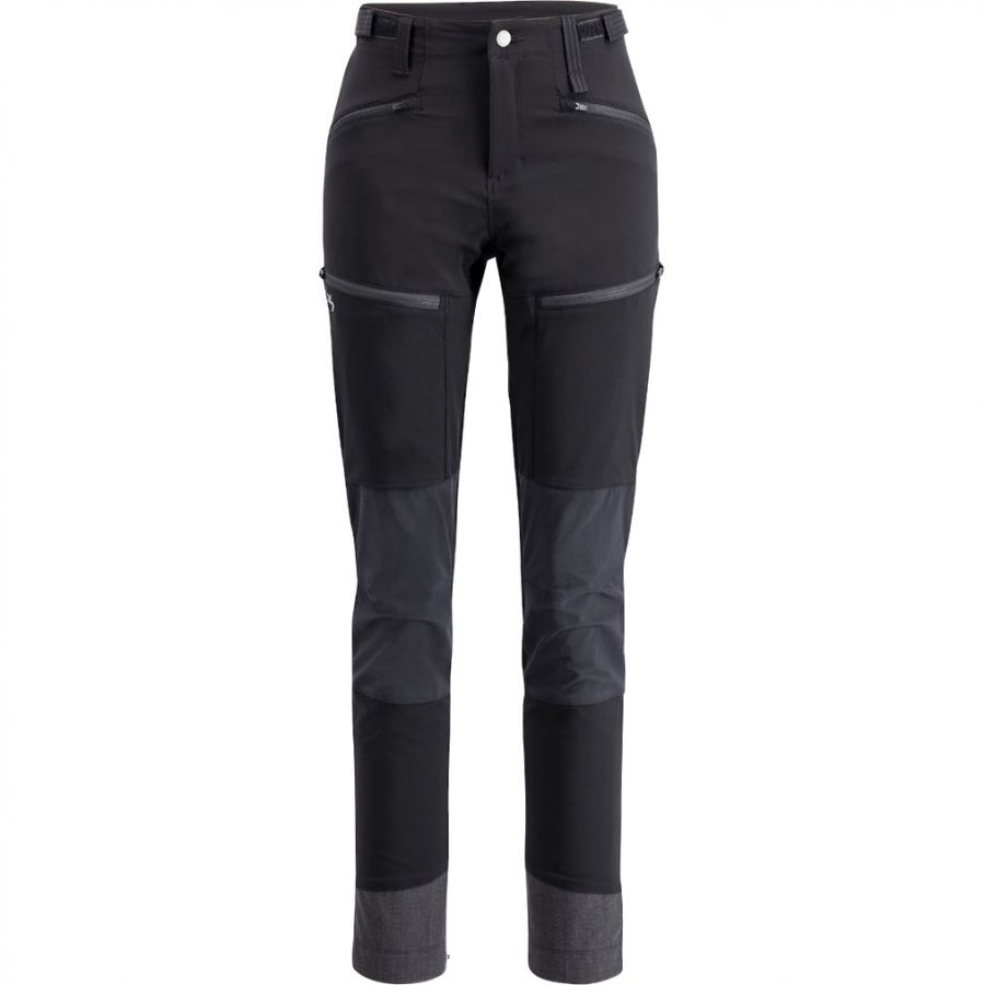 Lundhags Padje Stretch Pant, pantalones de esquí de senderismo, mujer, negro