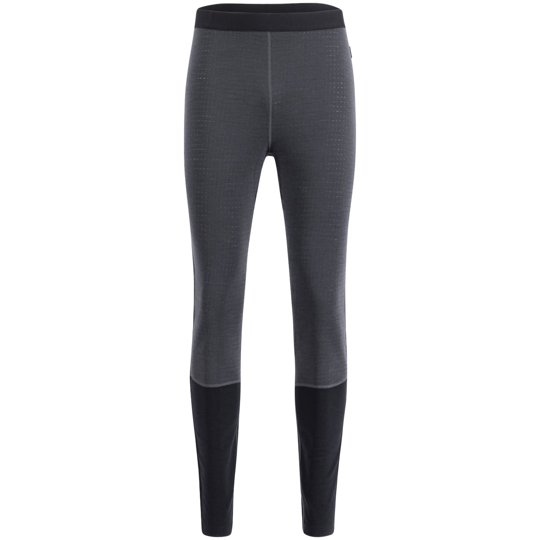 Lundhags Prime Merino Long John, ropa interior de esquí, hombre, gris/negro