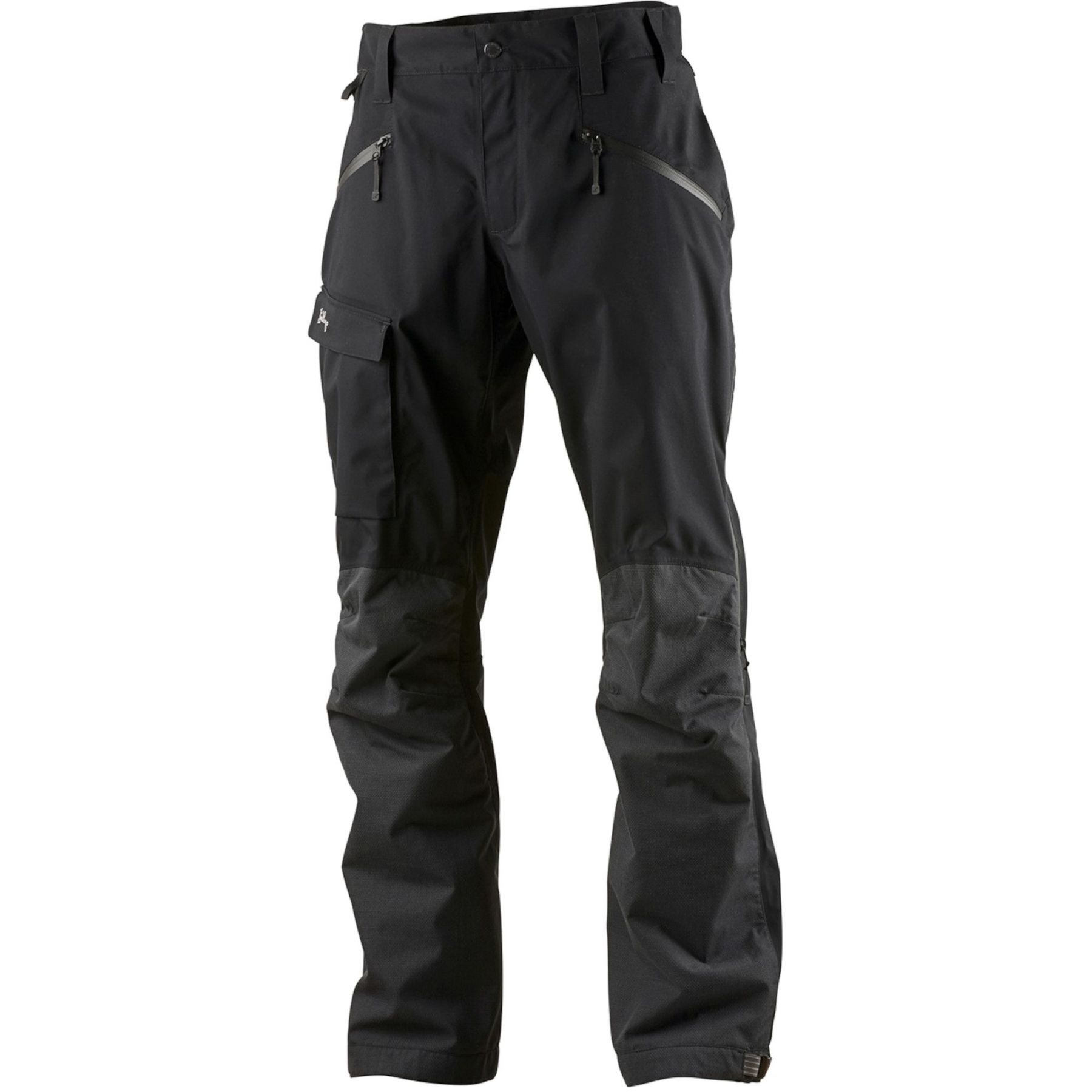 Lundhags Rocketeer Pantalones Ms EOL, pantalones de senderismo, hombre, negro