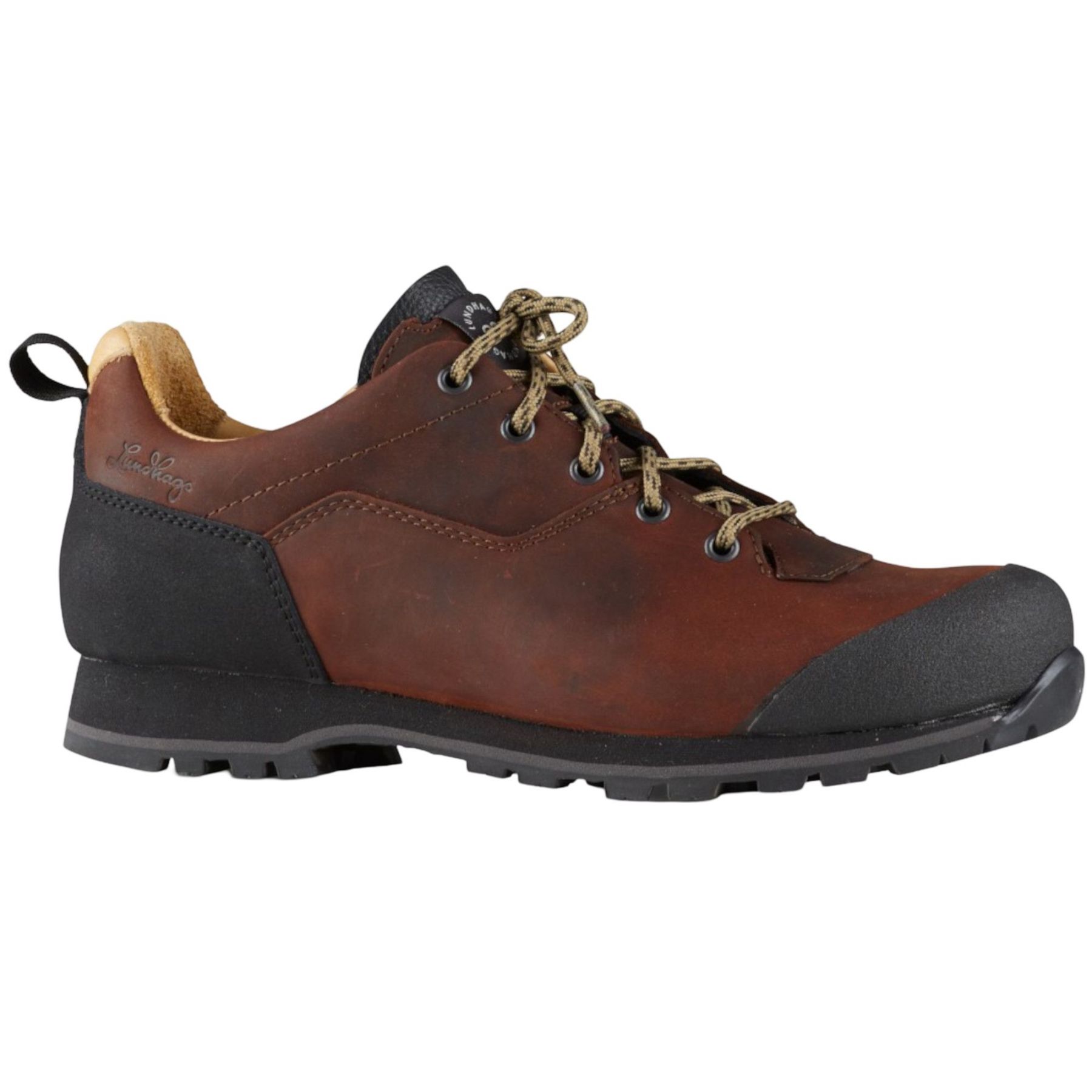 Lundhags Stuore Ms Low, botas de senderismo, hombre, marrón