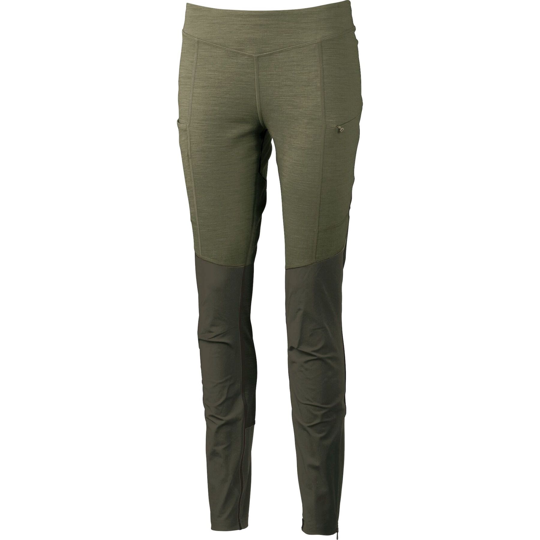 Lundhags Tausa Tight, pantalones de senderismo, mujer, verde