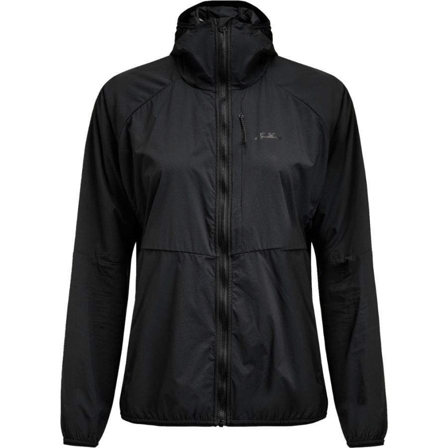 Lundhags Tived Light Windbreaker Jacket, chaqueta, mujer, negro