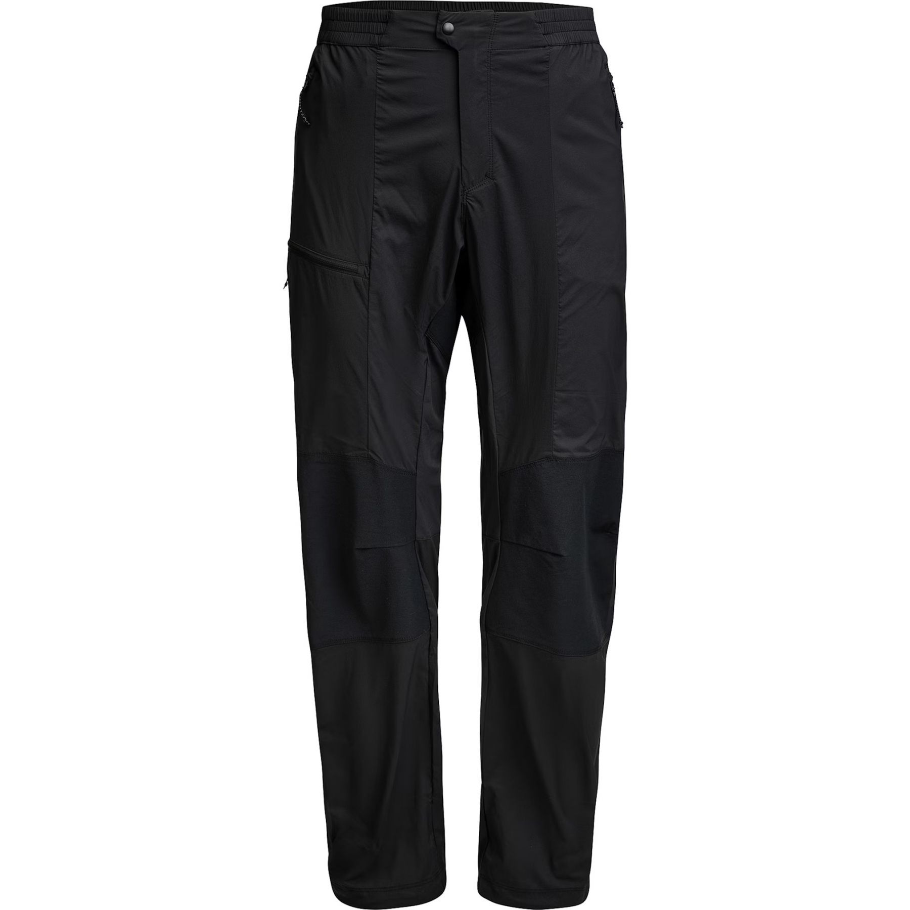 Lundhags Tived Light Windbreaker Pant, pantalones de senderismo, mujer, negro