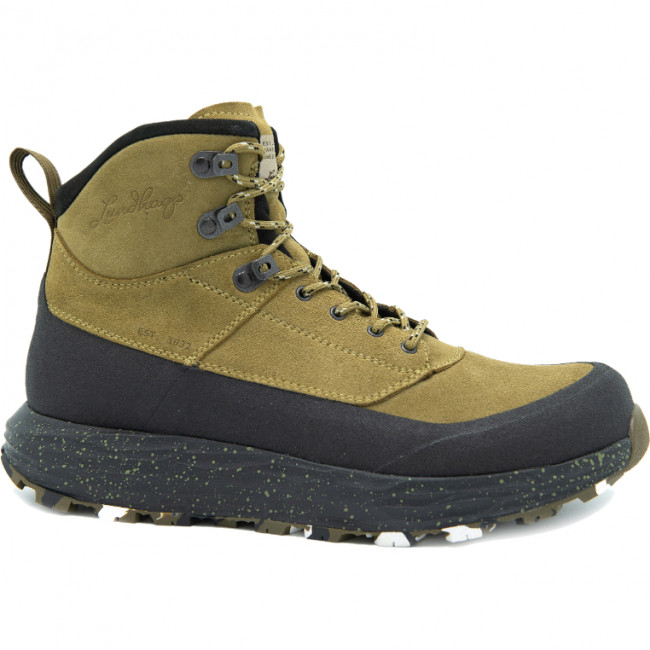 Lundhags Tived Trail Boot, botas de senderismo, mujer, verde