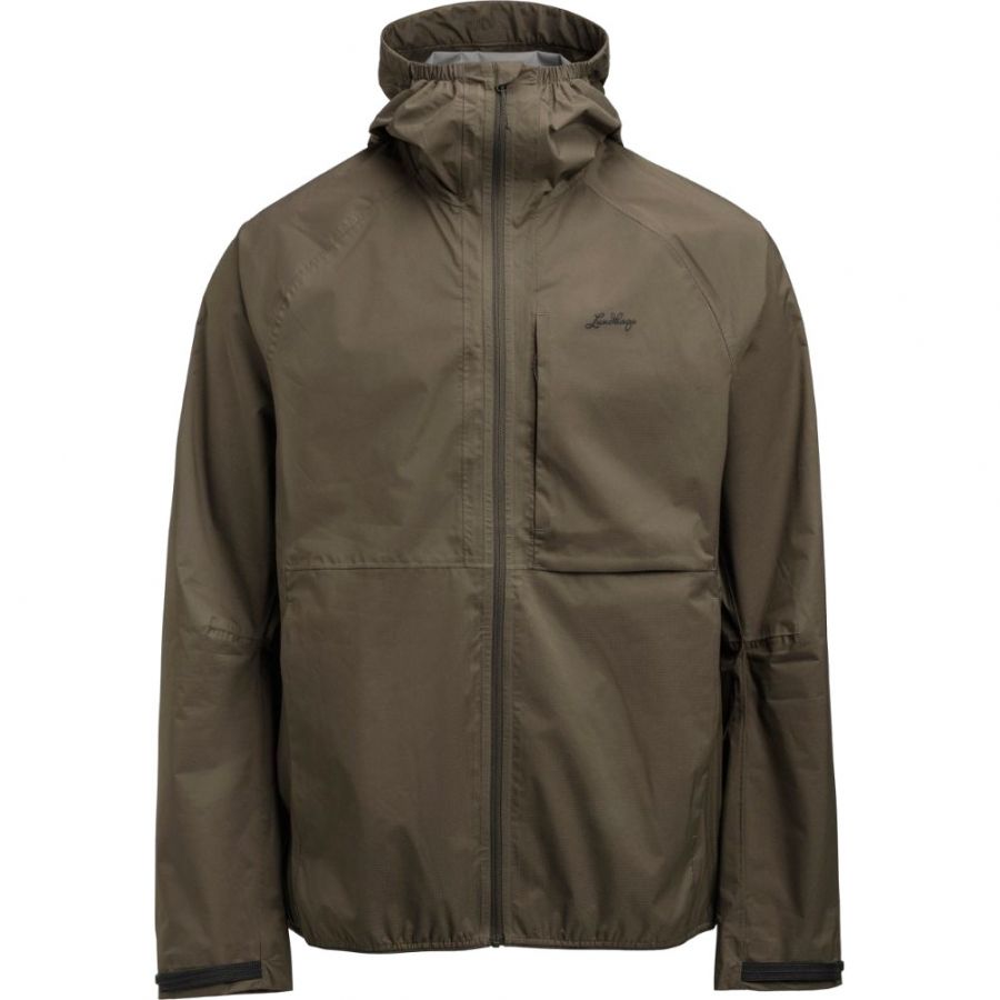 Lundhags Tived Waterproof Jacket, chaqueta impermeable, hombre, verde