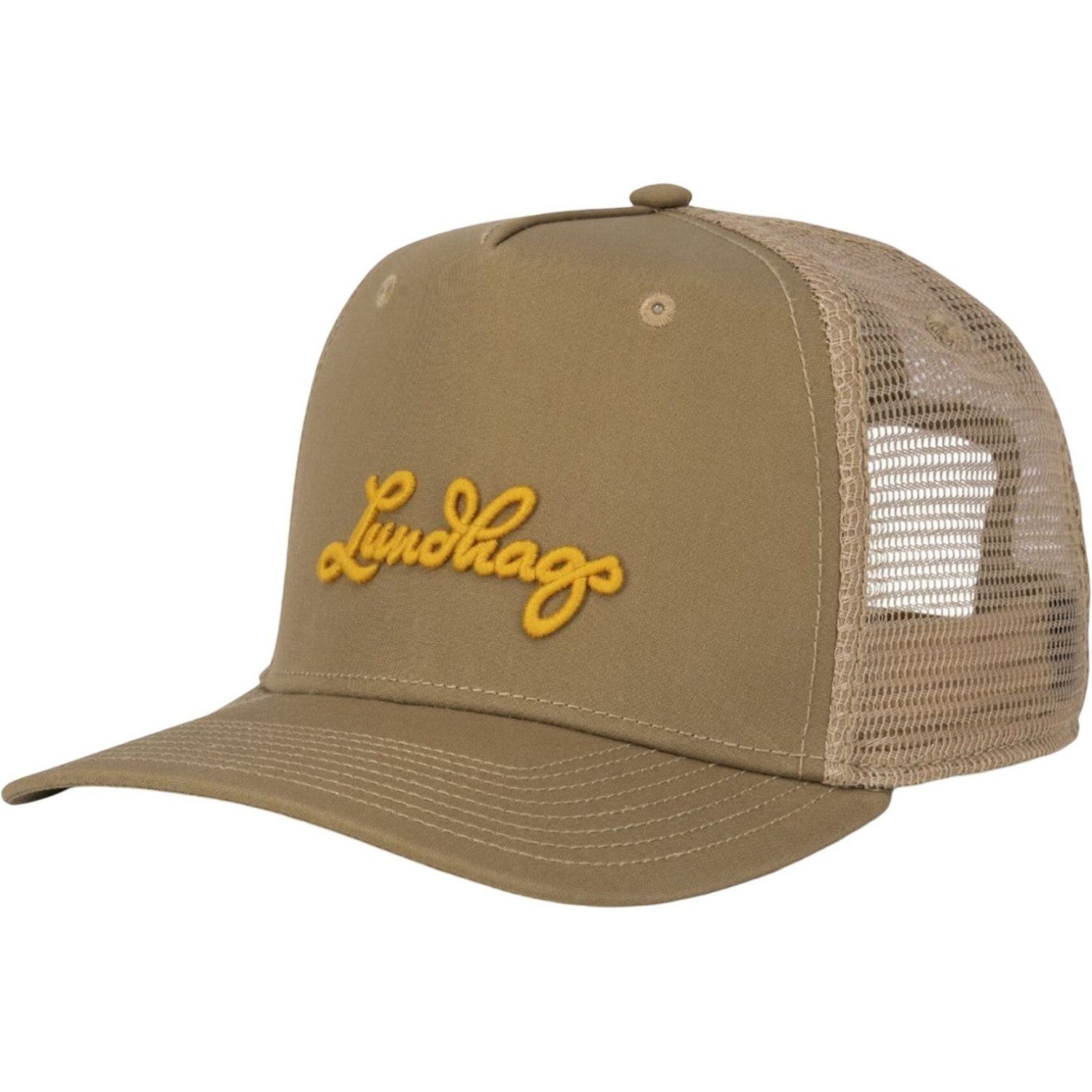 Lundhags Trucker Cap, unisex, marrón