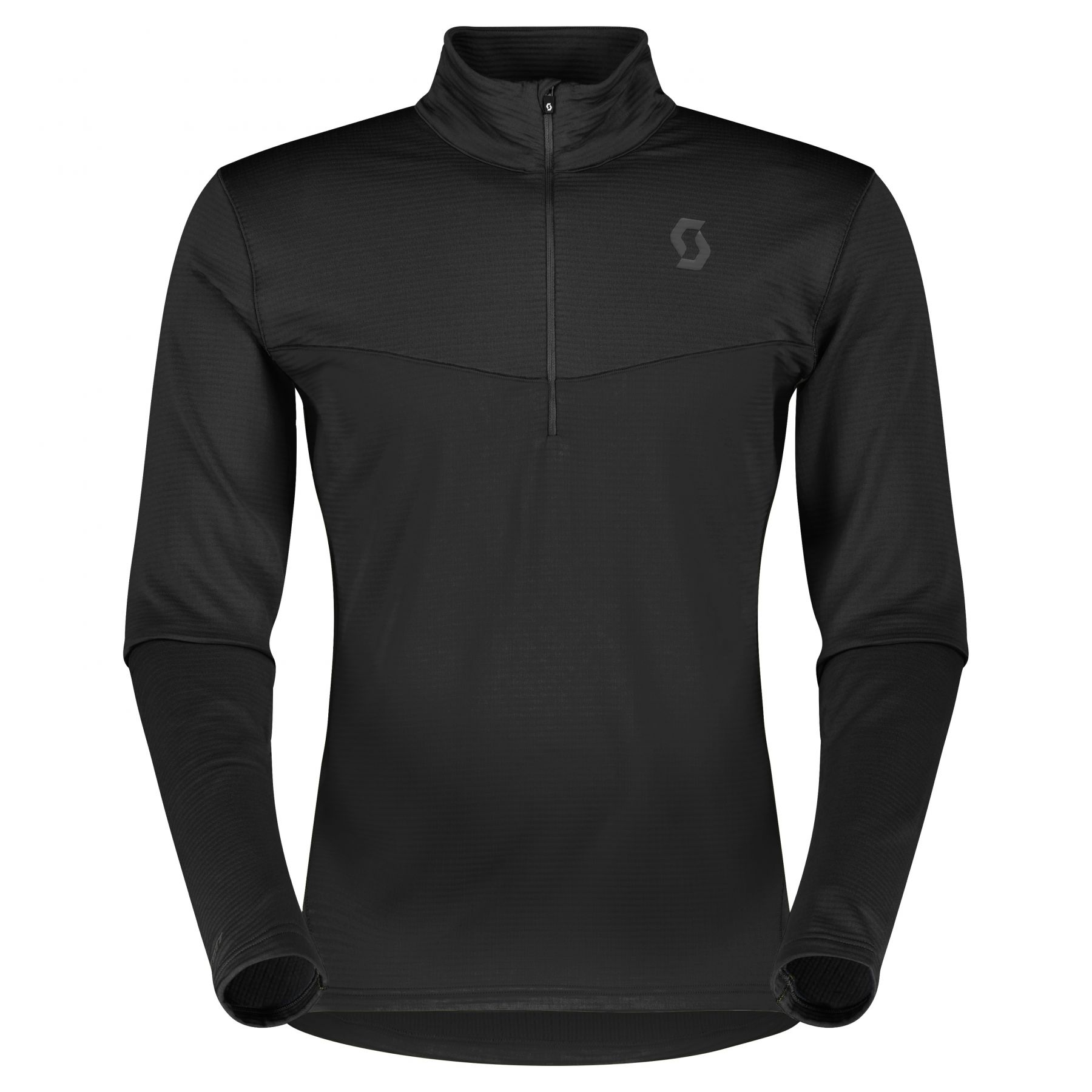 Maillot polar Scott Defined Light, hombre, negro