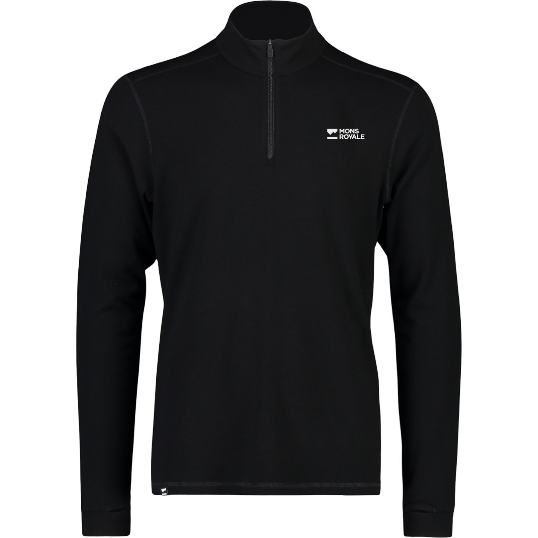Cascade Merino Base Layer 1/4 Zip, camiseta térmica, hombre