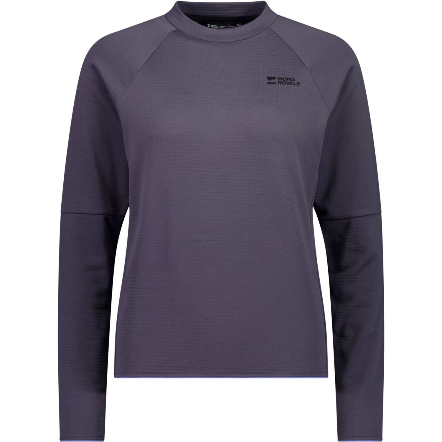 Quad Merino Fleece Pullover, forro polar, mujer, lila