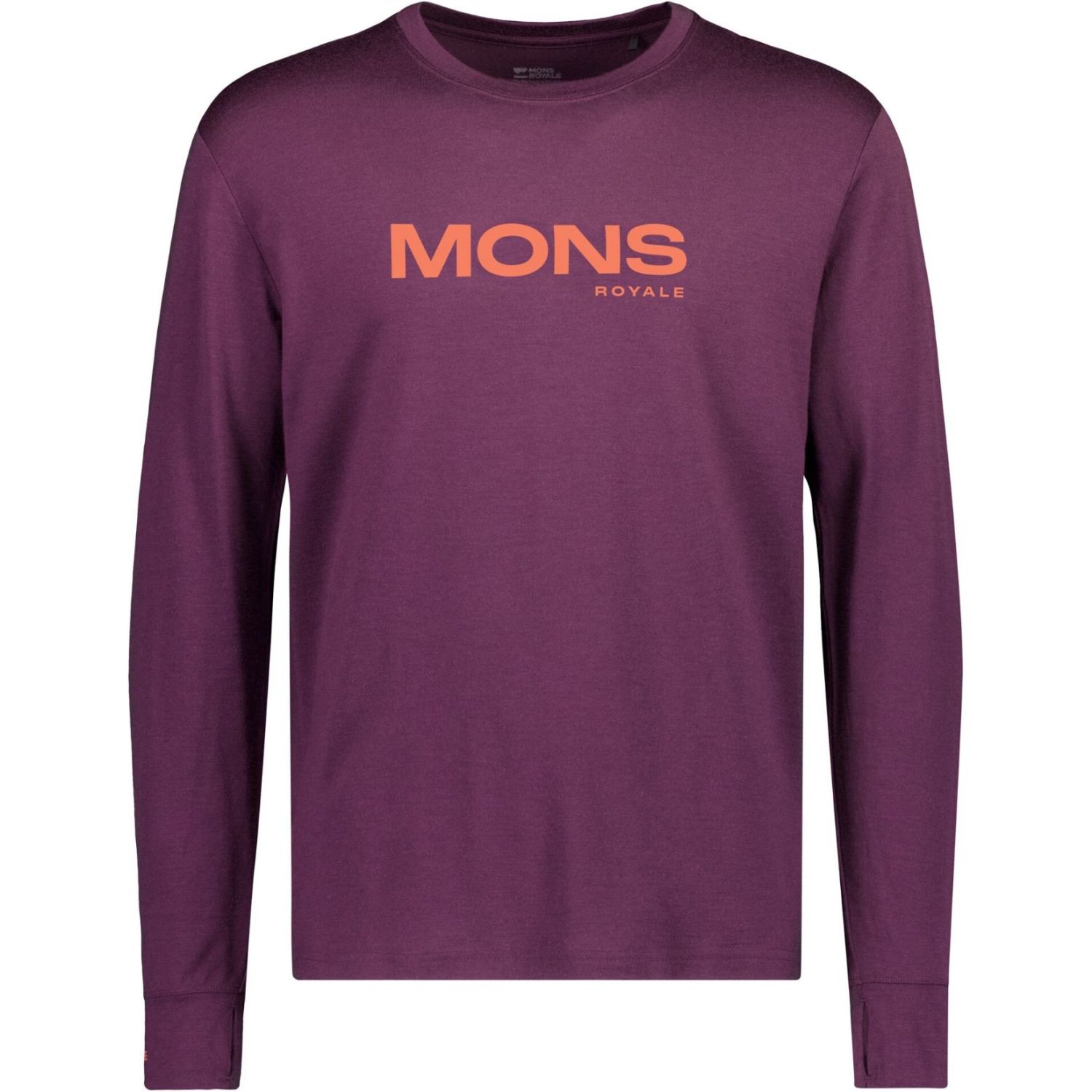 Yotei Merino Classic Long Sleeve, camiseta térmica, hombre, lila