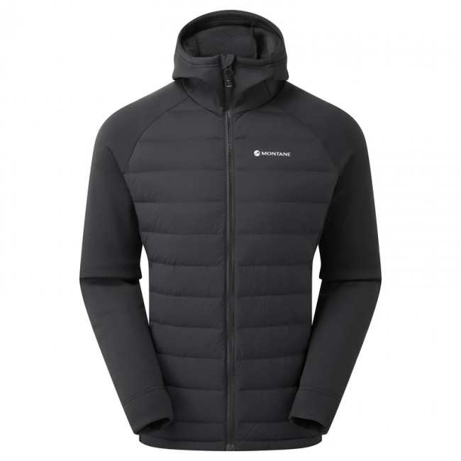 Montane Composite Hoodie, chaqueta de plumón, hombre, negro