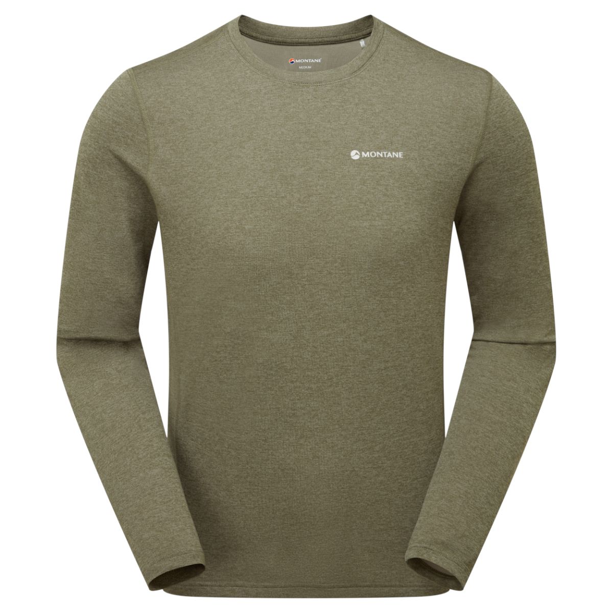 Montane Dart Long Sleeve T-Shirt, camiseta de manga larga, hombre, verde