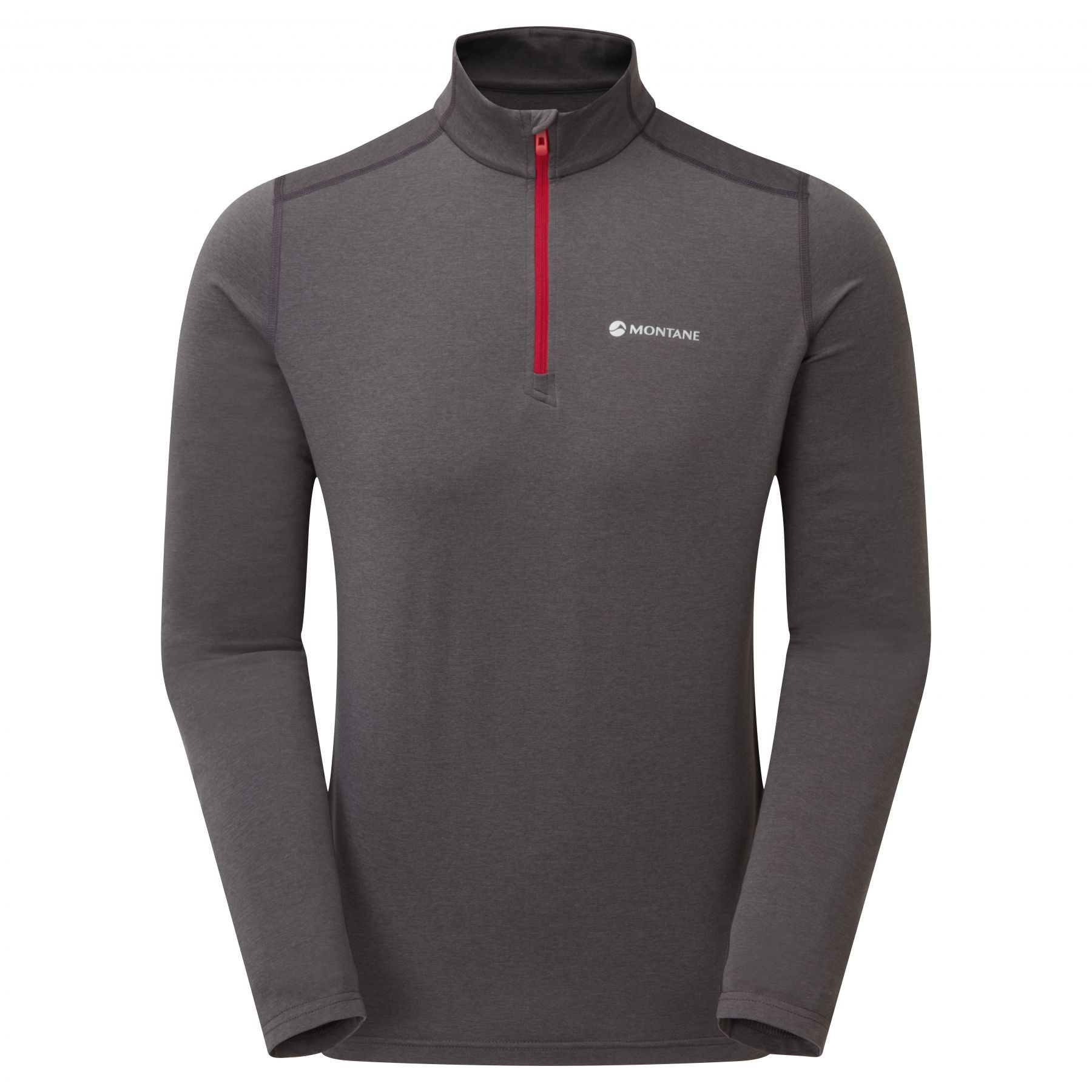 Montane Dart Thermo Zip Neck, hombre, gris
