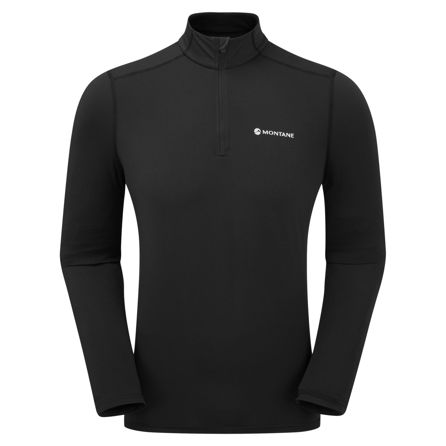 Montane Dart Xt Zip Neck, hombre, negro