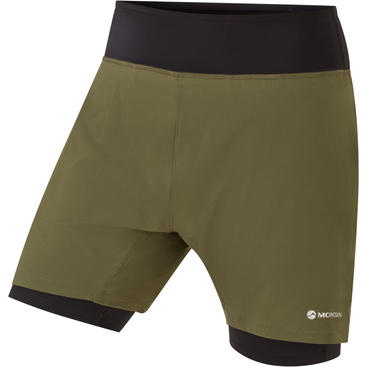Montane Dragon Twin Skin Shorts, hombre, verde