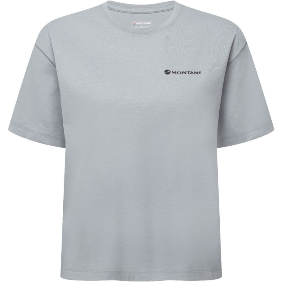 Montane F Alhena Mountain 25 T Shirt, mujer, azul claro