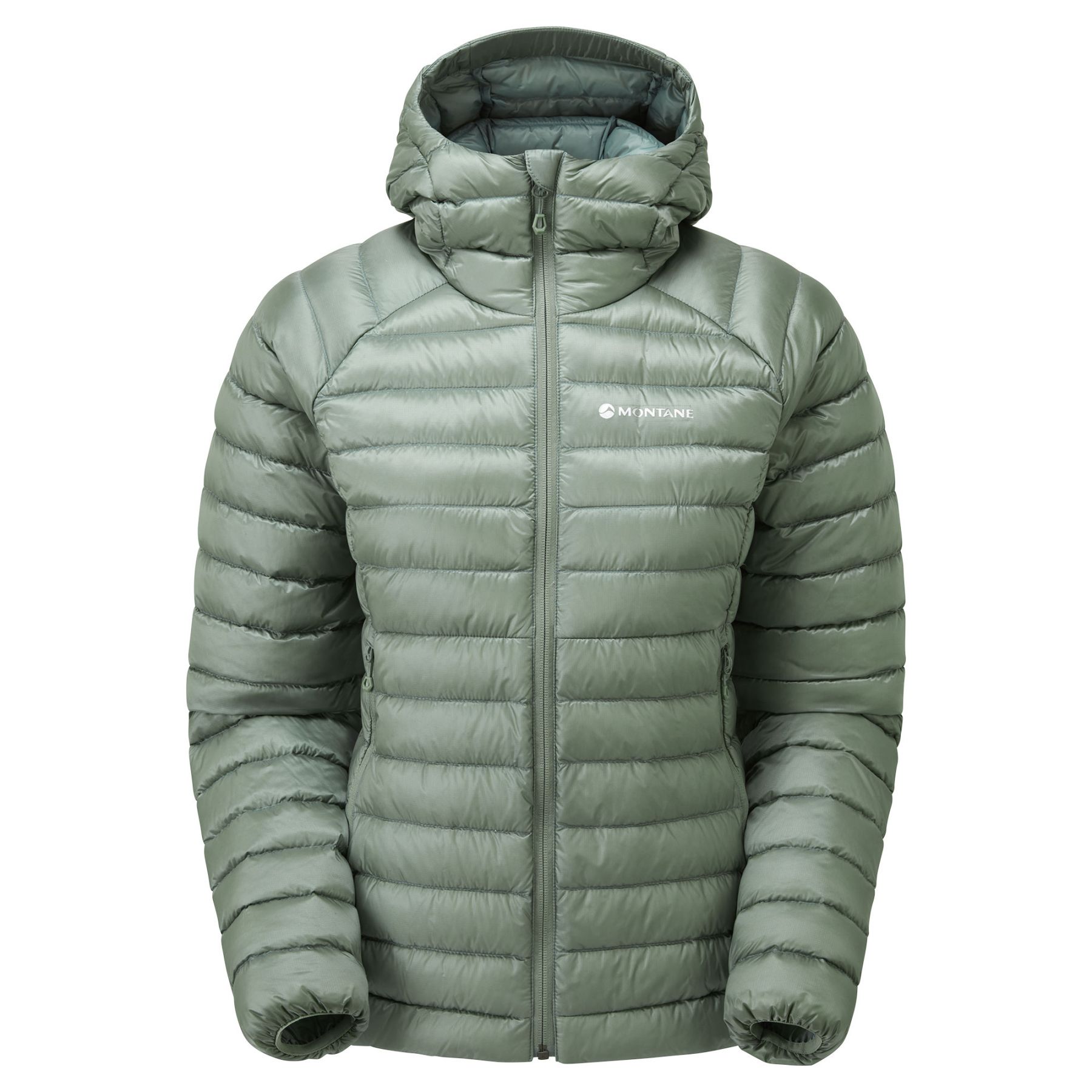 Montane F Anti-Freeze Hoodie, chaqueta de plumas, mujer, verde