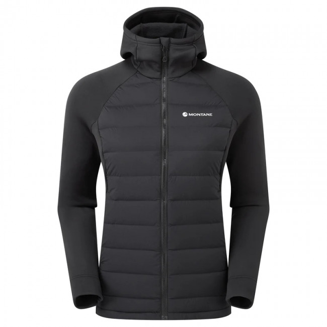 Montane F Composite Hoodie, chaqueta de plumón, mujer, negro