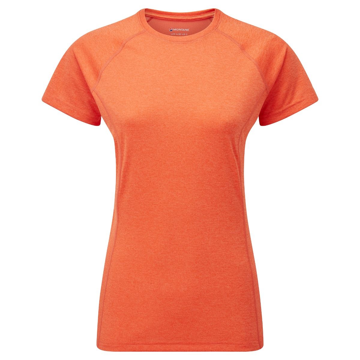 Montane F Dart T-Shirt, camiseta, mujer, naranja
