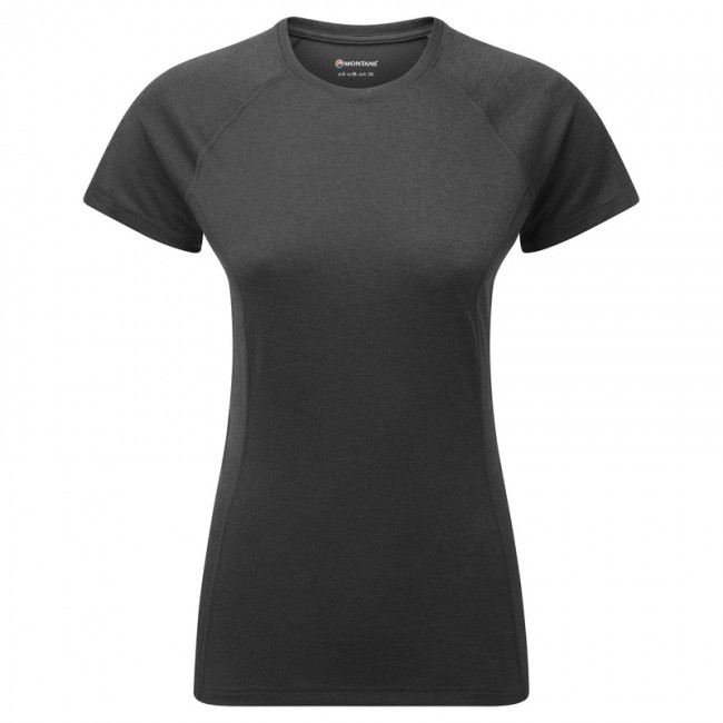 Montane F Dart T-Shirt, camiseta, mujer, negro