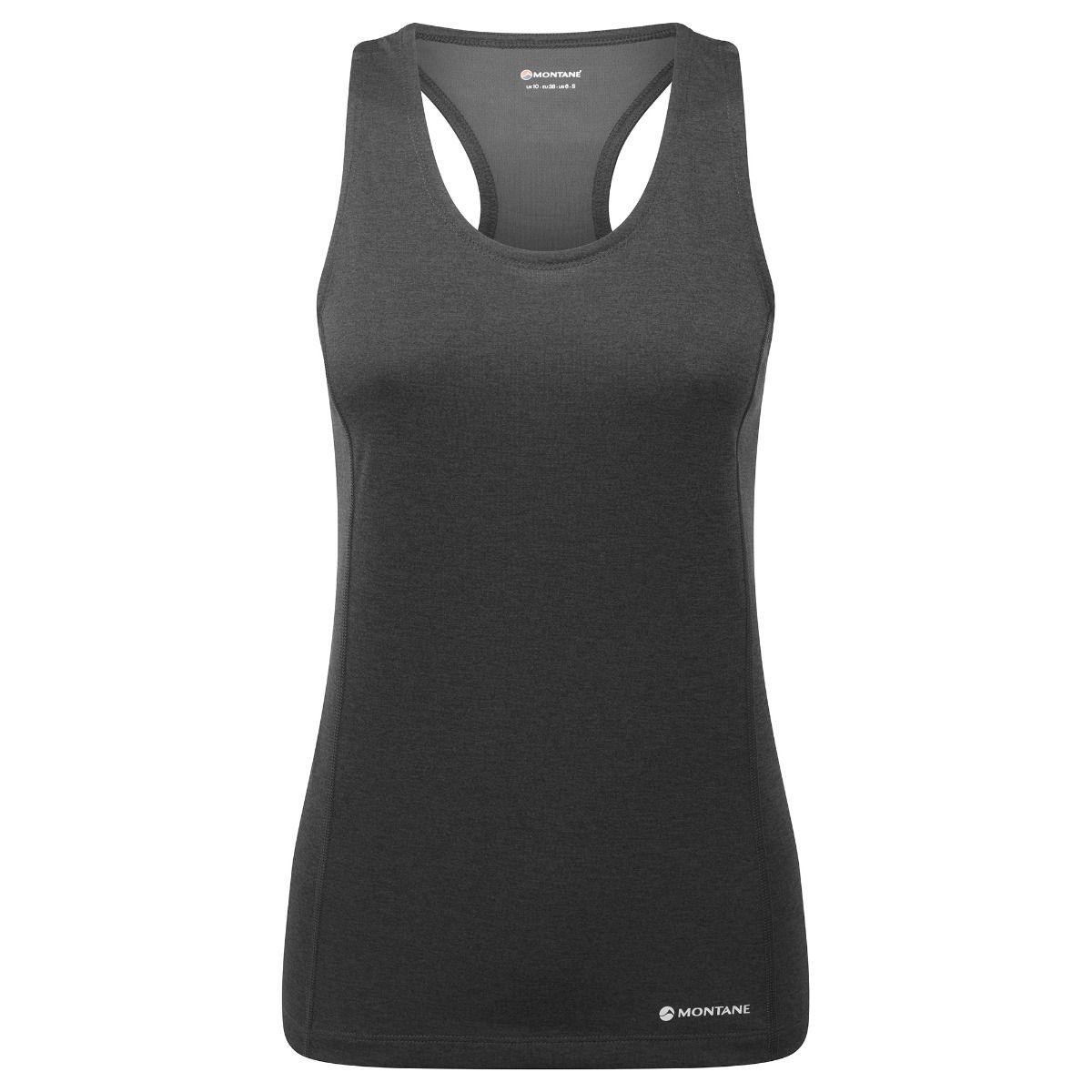 Montane F Dart Vest, top, mujer, negro