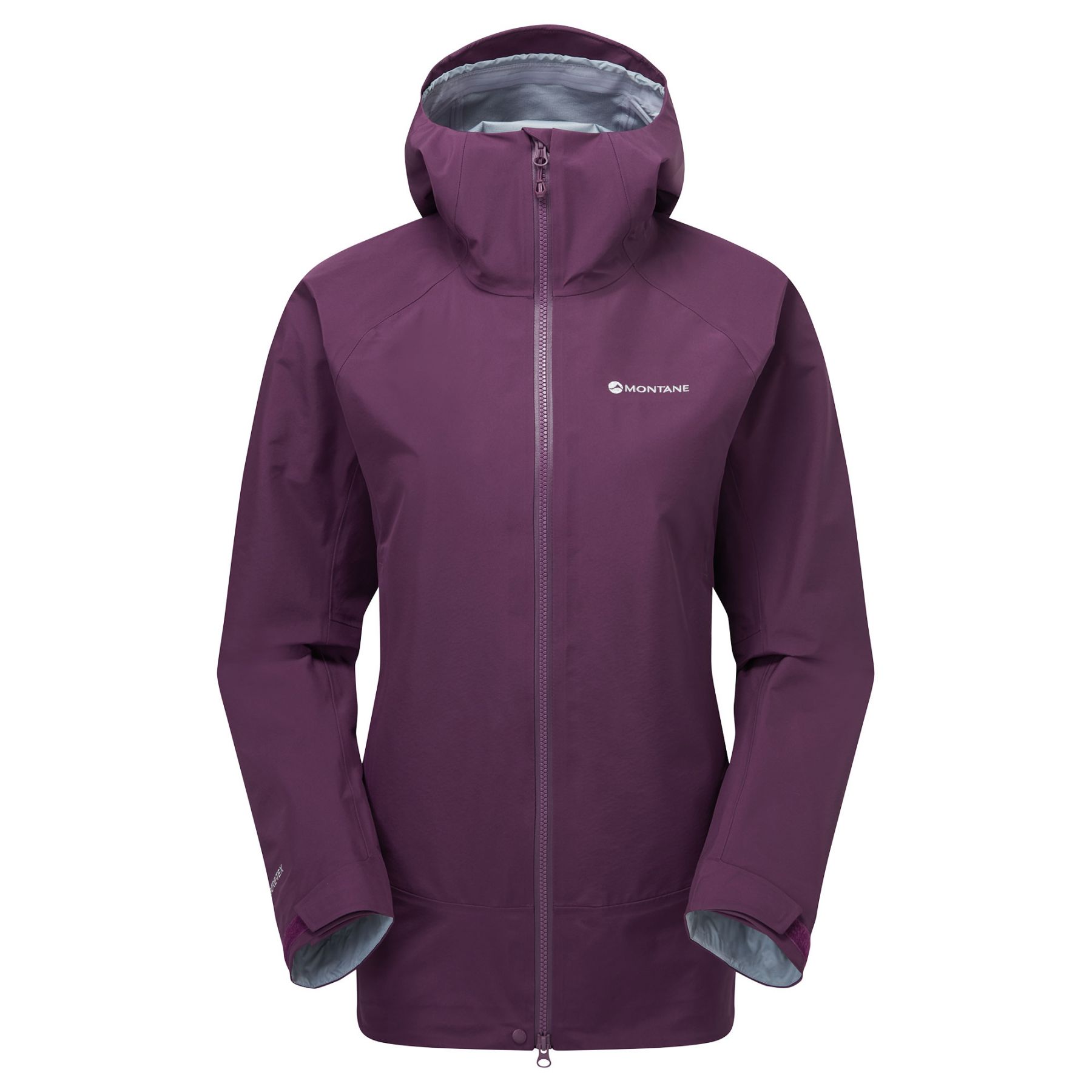 Montane F Phase Jacket, chaqueta impermeable, mujer, morado oscuro
