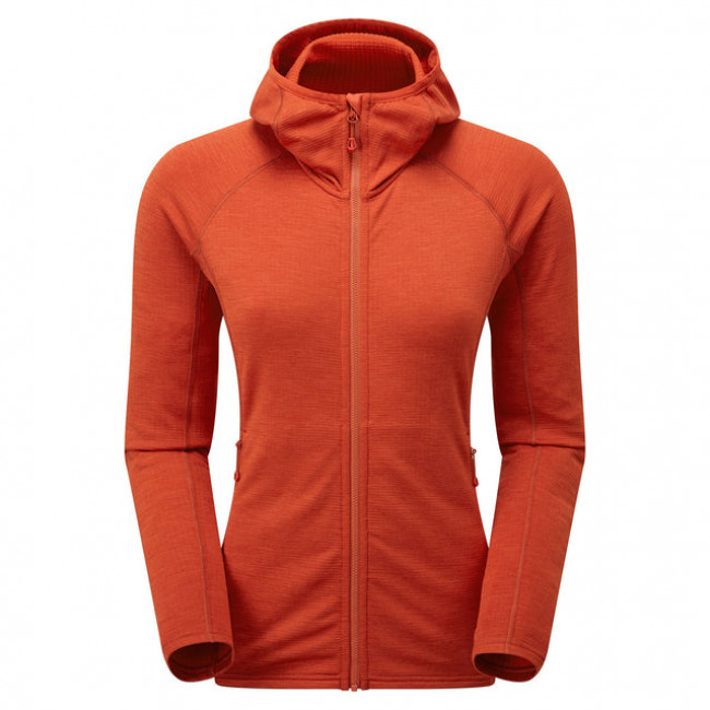 Montane F Protium Hoodie, forro polar, mujer, rojo