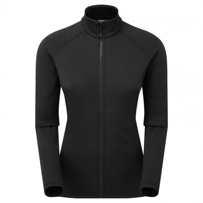 Montane F Protium Jacket, chaqueta polar, mujer, negro