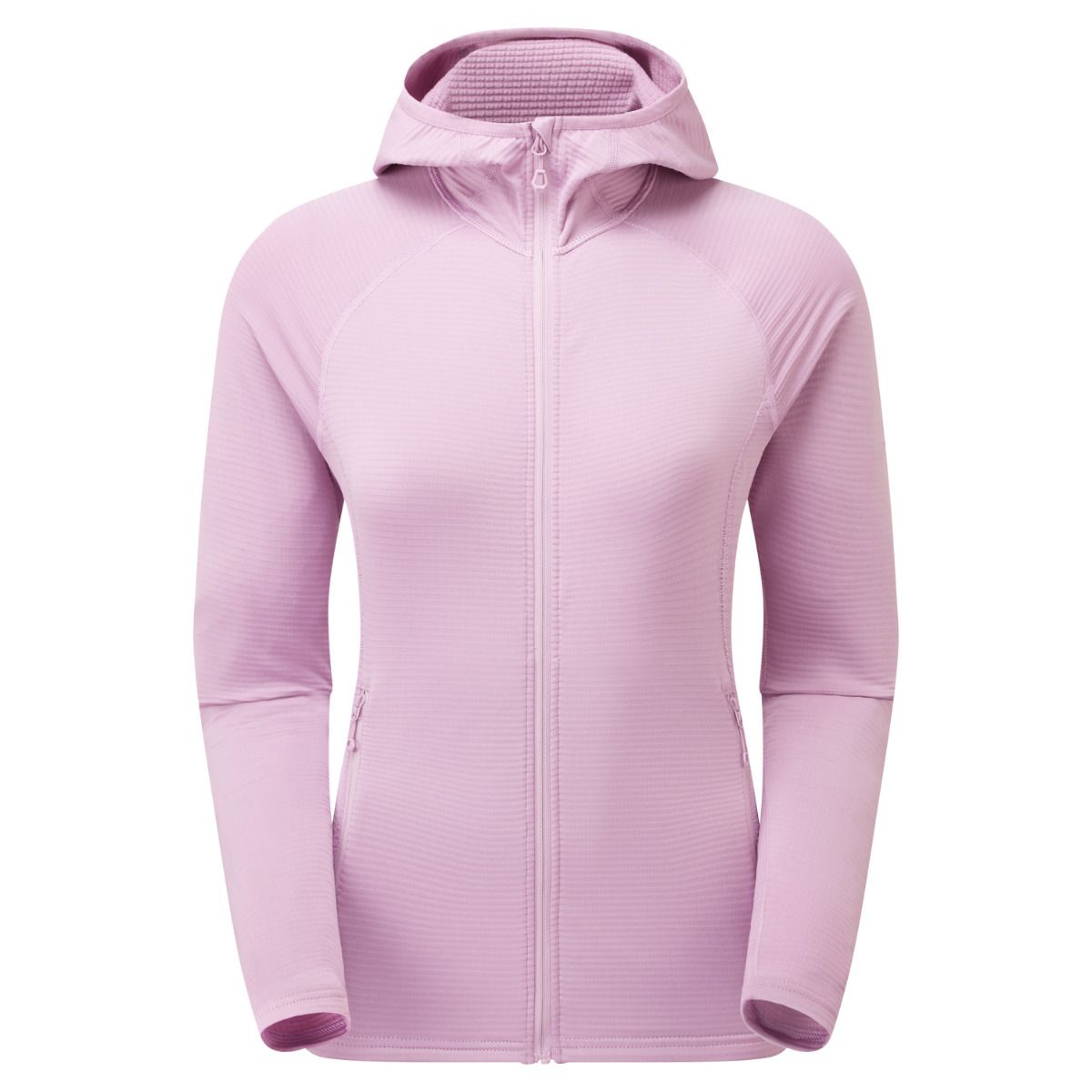 Montane F Protium Lite Hoodie, forro polar, mujer, rosa