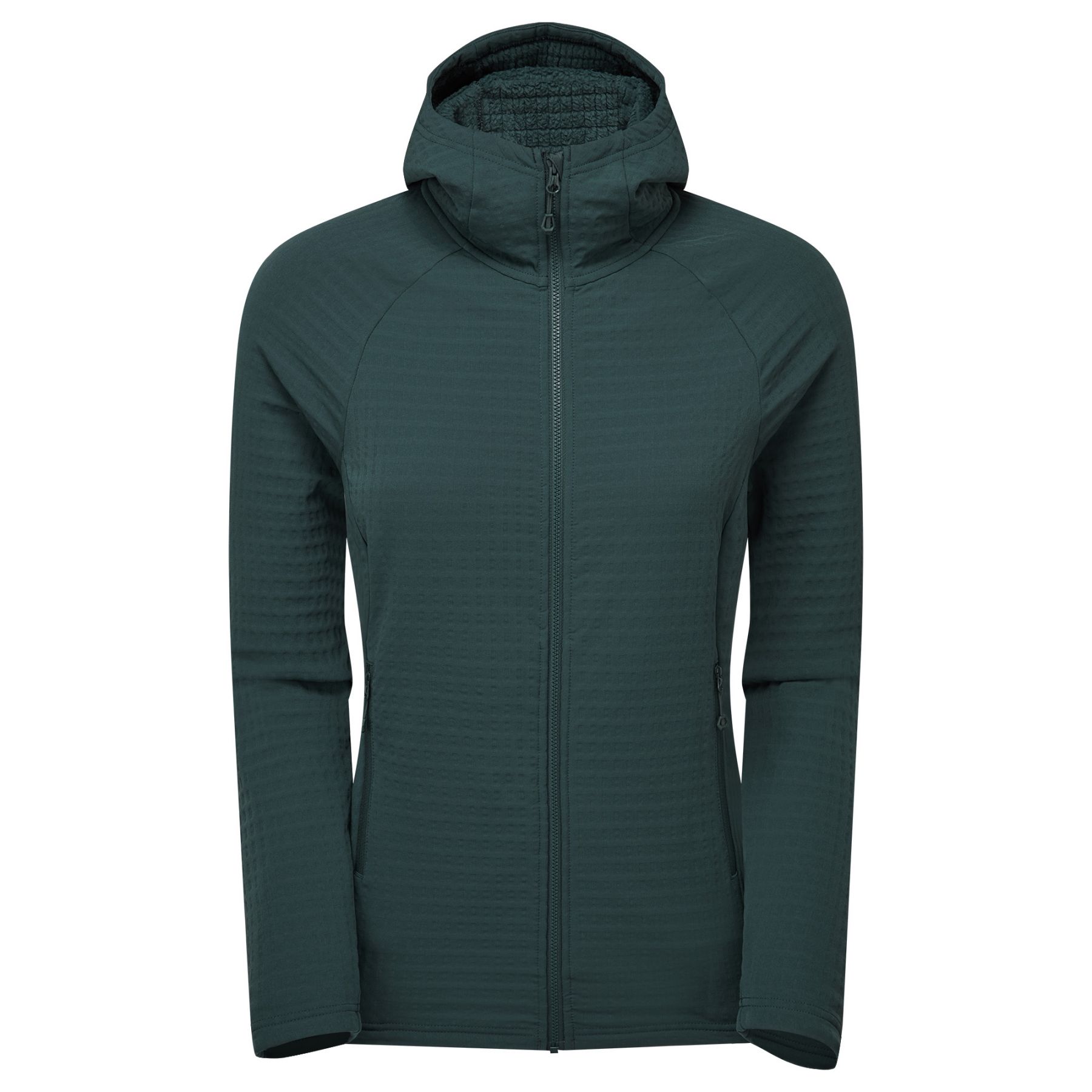 Montane F Protium Xt Hoodie, chaqueta polar, mujer, verde