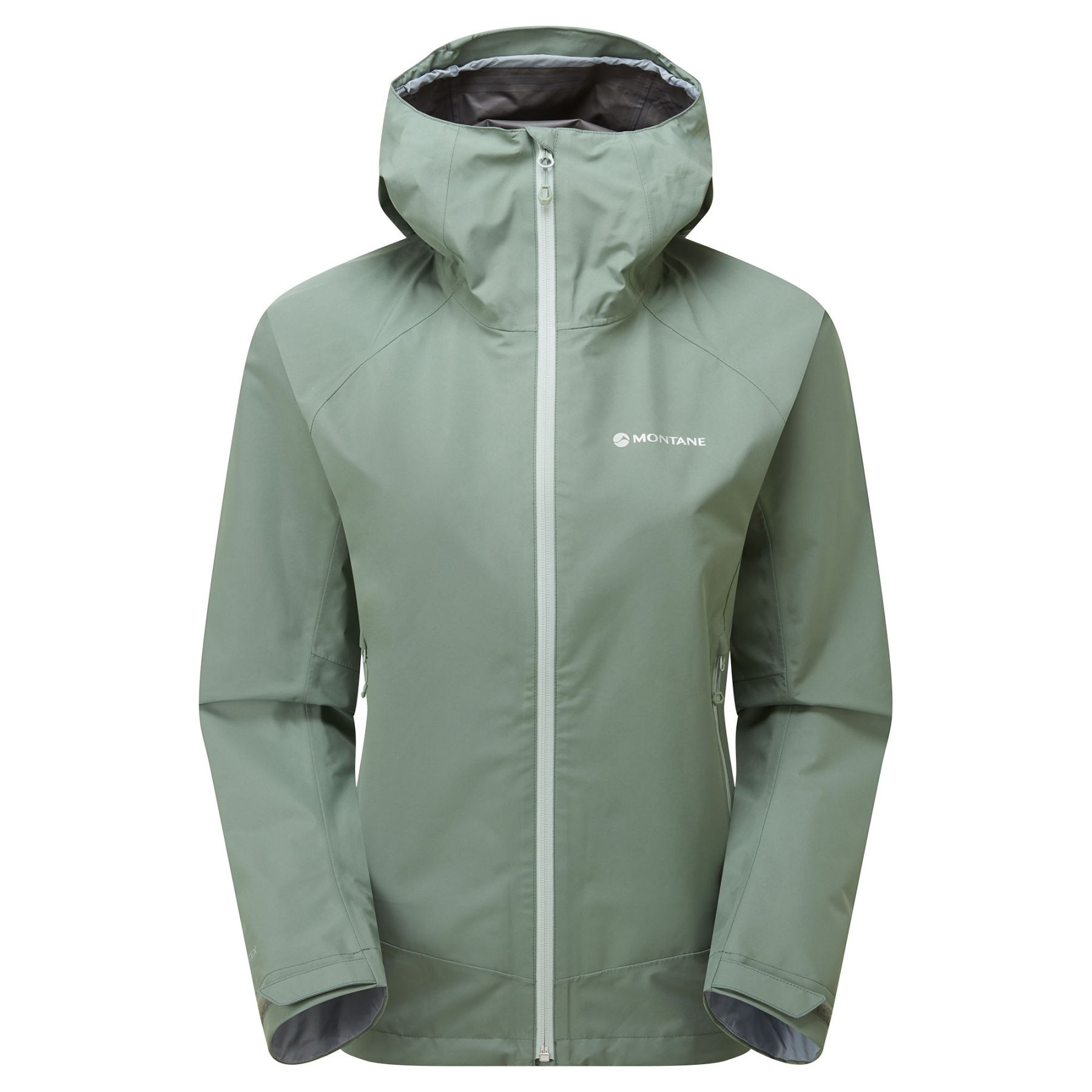 Montane F Spirit Jacket, chaqueta impermeable, mujer, verde