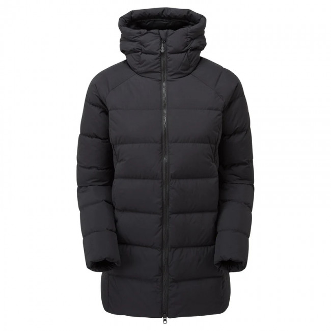 Montane F Tundra Hoodie, chaqueta de plumón, mujer, negro