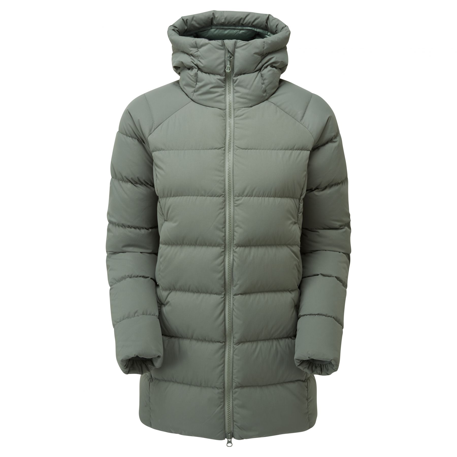 Montane F Tundra Hoodie, chaqueta de plumas, mujer, verde