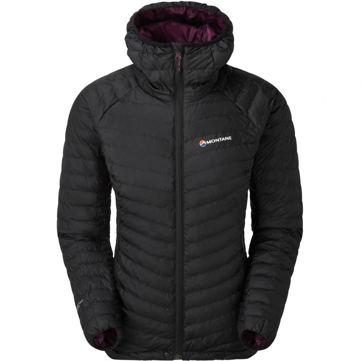 Montane Fem Phoenix Jacket, chaqueta de plumón, mujer, negro