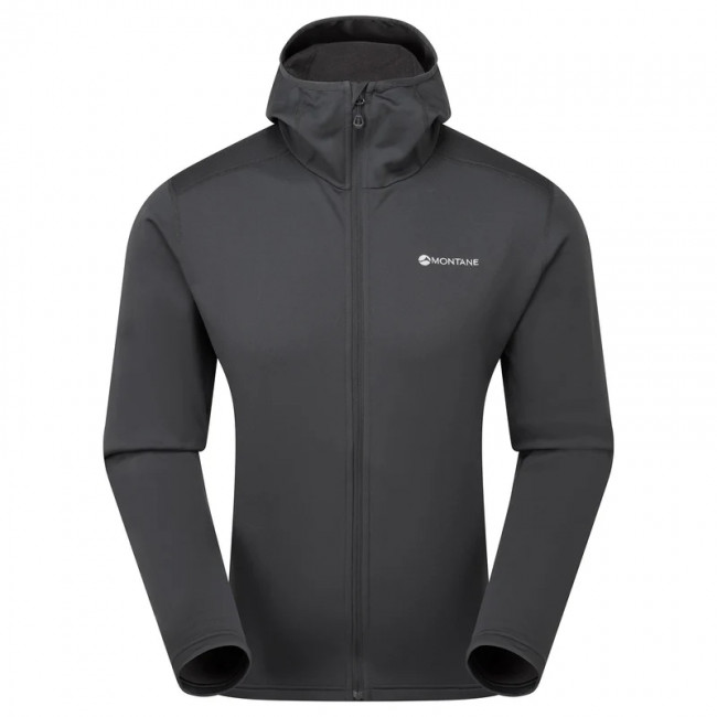 Montane Fury Lite Hoodie, sudadera polar, hombre, gris