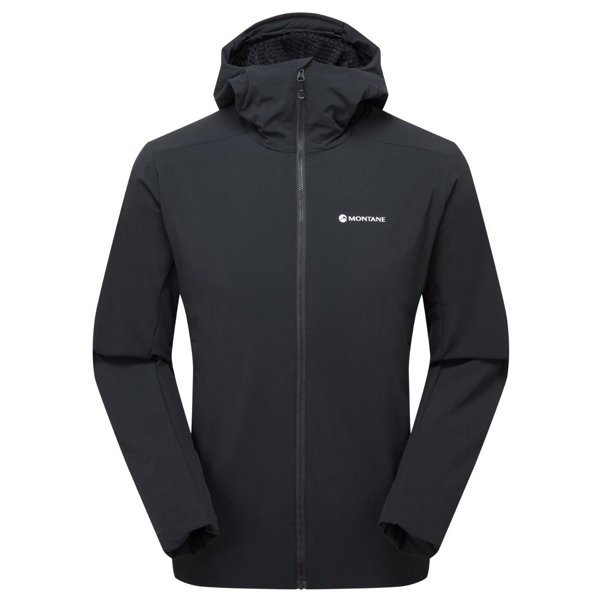 Montane Khamsin Hoodie, chaqueta softshell, hombre, negro