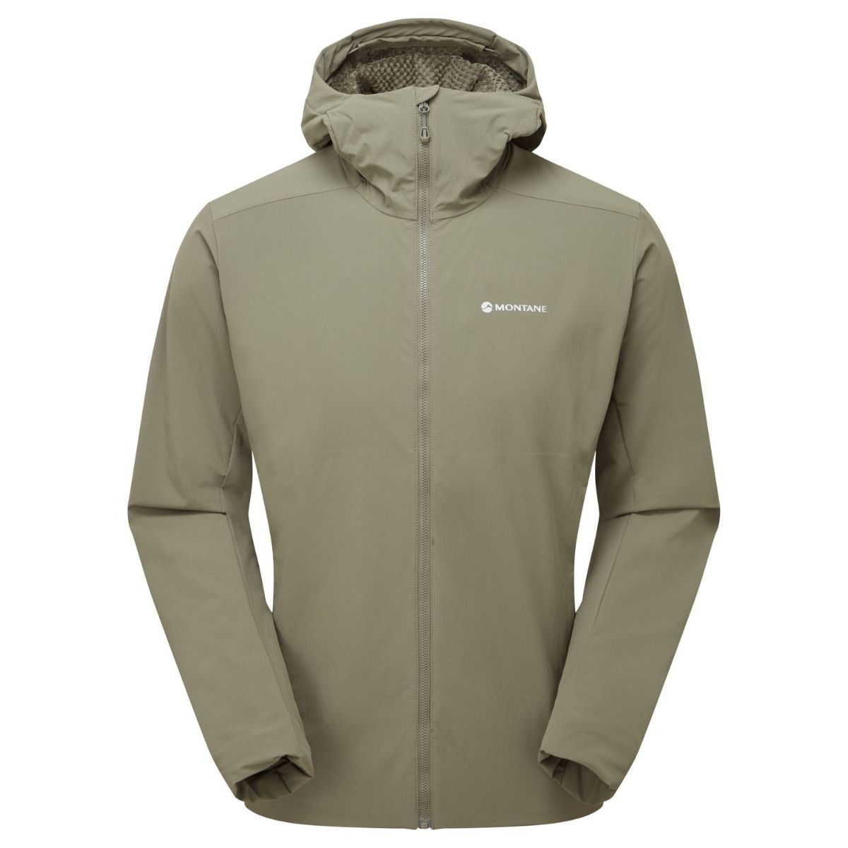 Montane Khamsin Hoodie, chaqueta softshell, hombre, verde