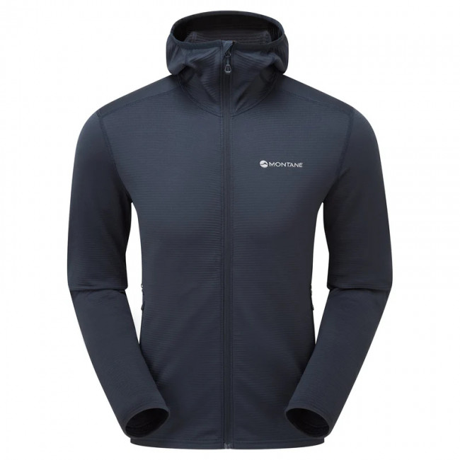 Montane Protium Lite Hoodie, forro polar, hombre, azul