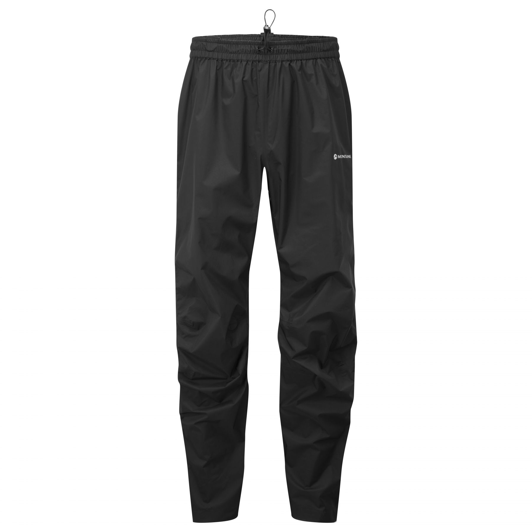 Montane Spirit Lite Pants Short Leg, pantalones impermeables corto, hombre, negro
