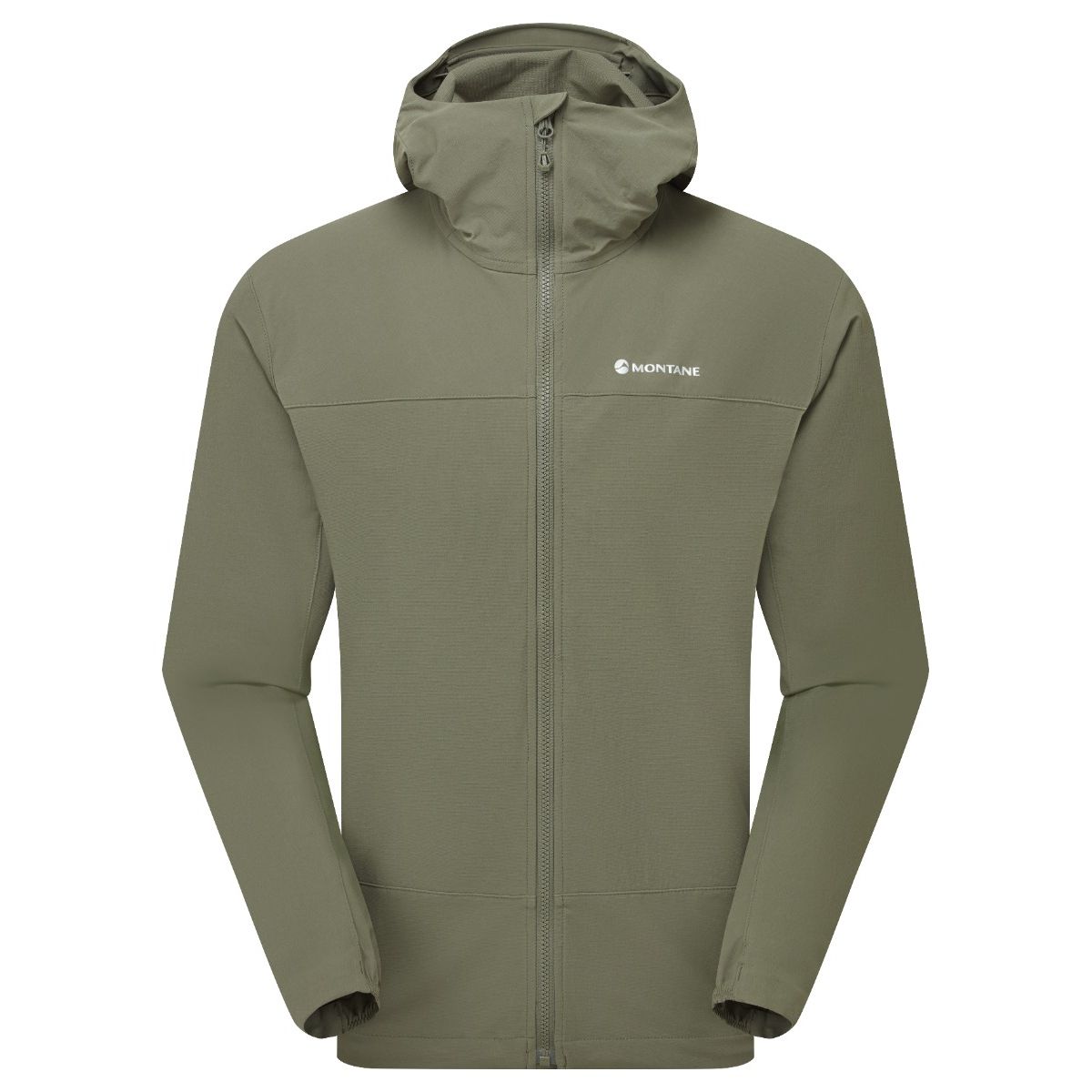 Montane Tenacity Hoodie, chaqueta softshell, hombre, verde