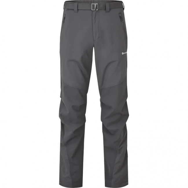Montane Terra Pants Short Leg, pantalones de senderismo, hombre, gris