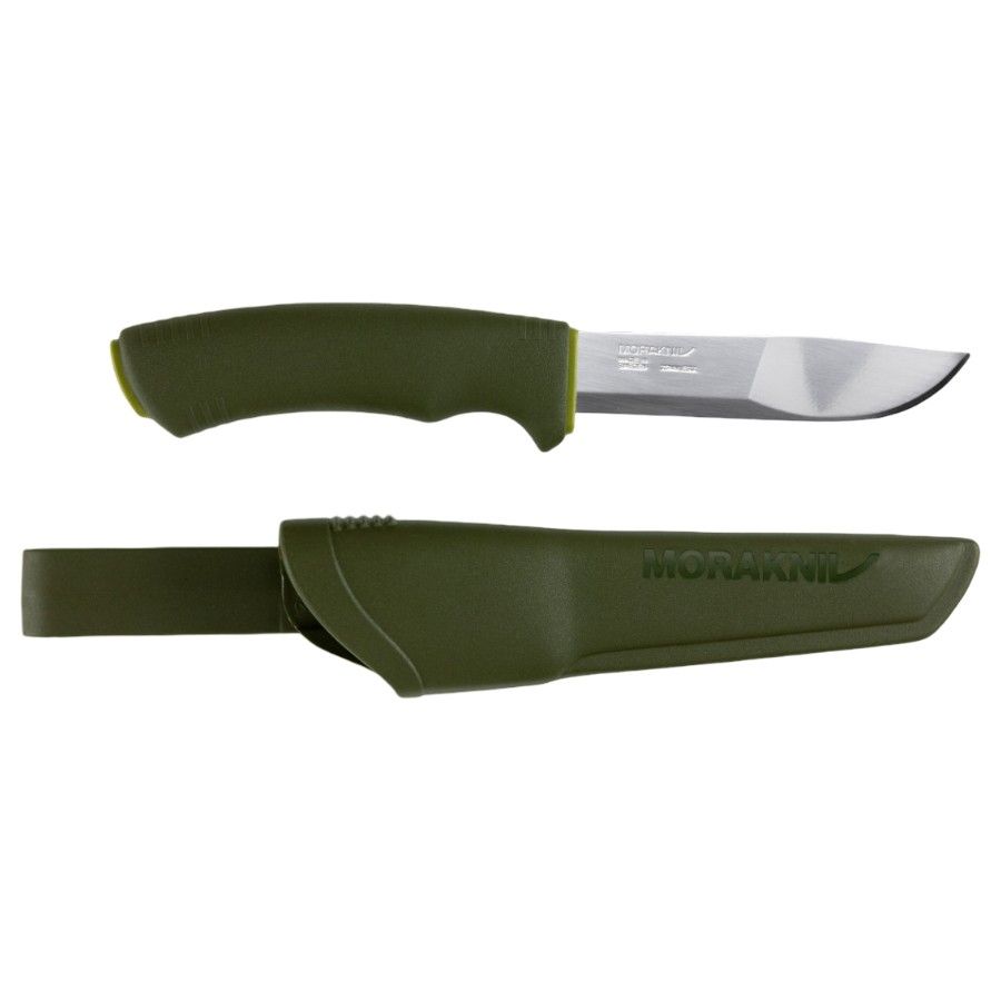 Morakniv Bushcraft Forest (S), cuchillo de caza, verde