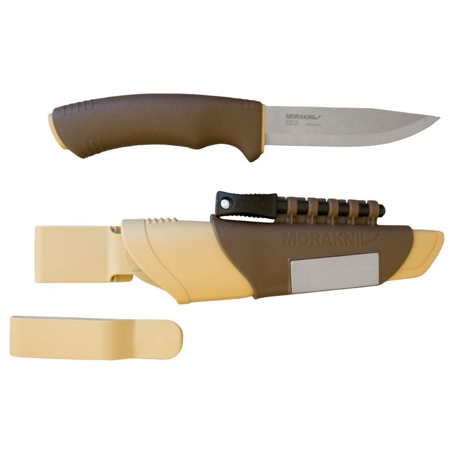 Morakniv Bushcraft Survival (S), cuchillo, beige