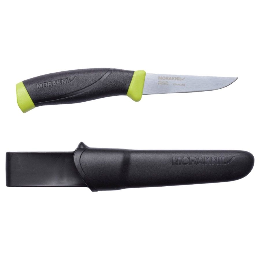 Morakniv Companion Fishing Fillet 090 (S), cuchillo de filete, negro/verde