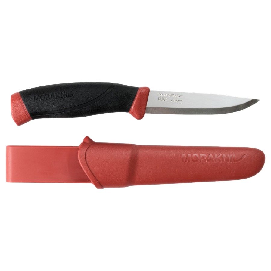 Morakniv Companion (S), cuchillo, rojo